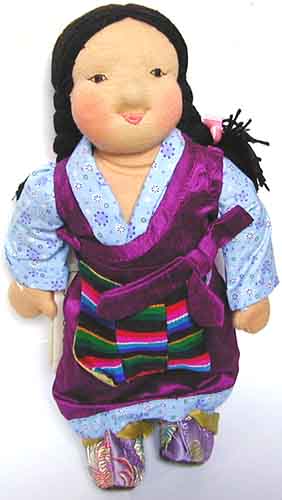 tibetische Bpa Puppe Sonam