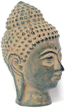 Buddha Kopf Bronze