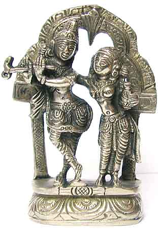 Krishna mit Radha
