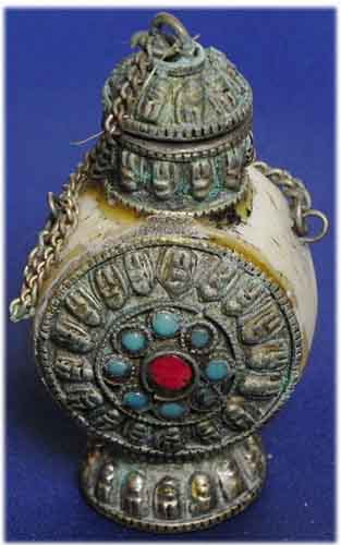 antikes tibetisches Opium Fläschchen