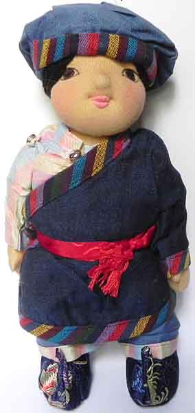 tibetische Böpa Puppe Norsang