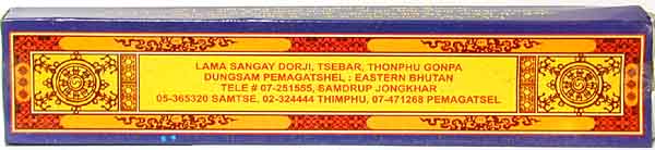 Lama Sangay Dorji Räucherstäbchen
