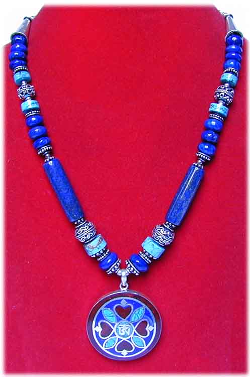OM-Vajra Amulettkette 