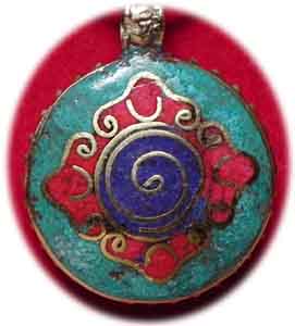 tibetisches Amulett