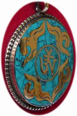 tibetisches OM Amulett