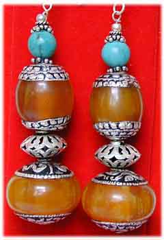 tibetische Ohrringe 
