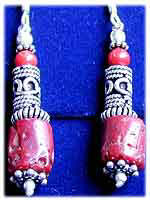 tibetische Ohrringe